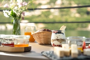 Colazione in terrazza al B&B Villa Patria