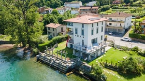 Vista aerea del B&B Villa Patria