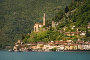 Vista dal B&B Villa Patria