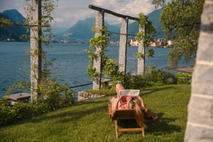 Giardino del B&B Villa Patria