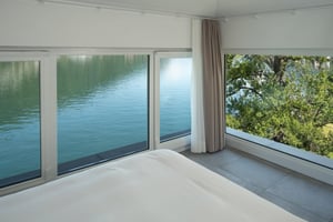 Villa Patria B&B su Lago Ceresio, camera Riflesso